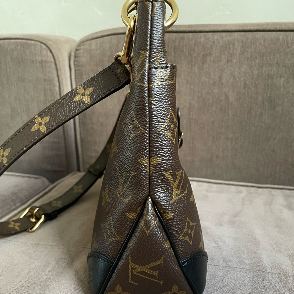 Authentic Louis Vuitton Odeon PM Monogram Noir with Short Monogram Strap - Picture 6 of 16